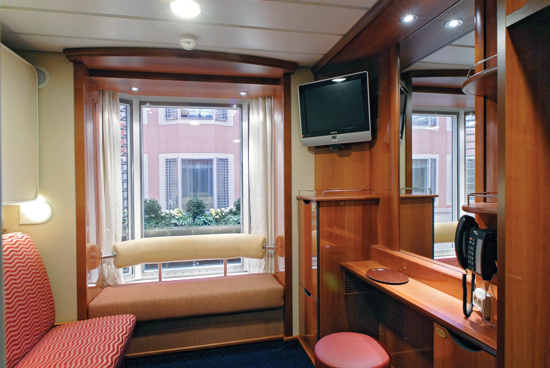 Standardlugar med promenadeutsikt og køyeseng