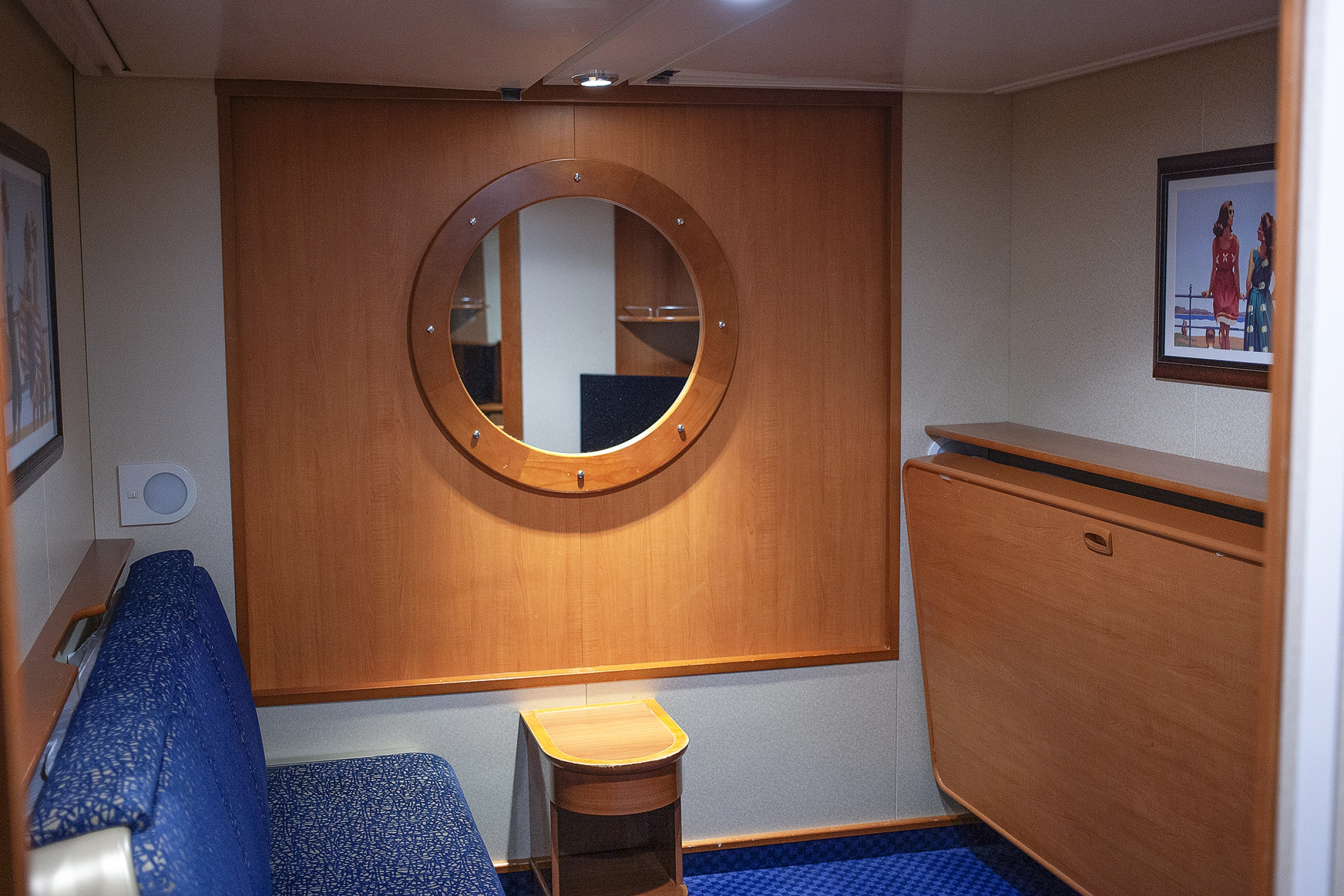 Standard innvendig 4-sengs lugar