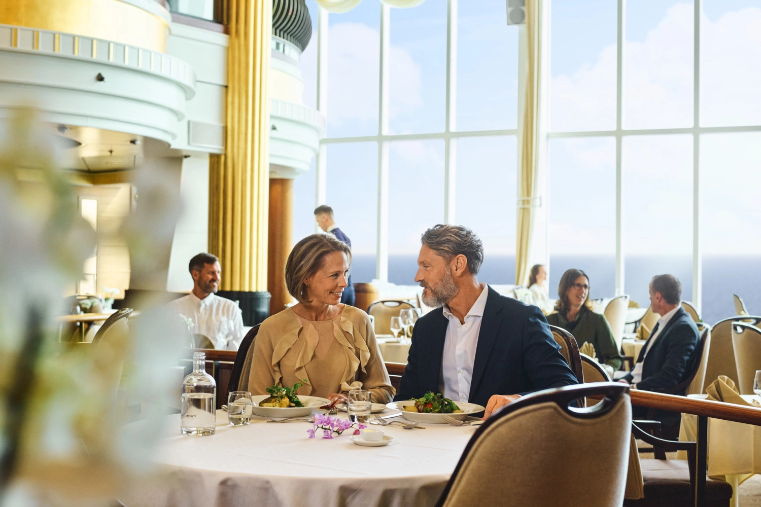 Couple at Oceanic à la Carte