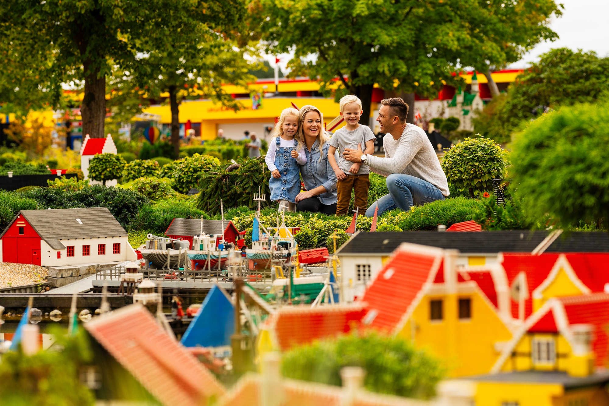 Familie i LEGOLAND